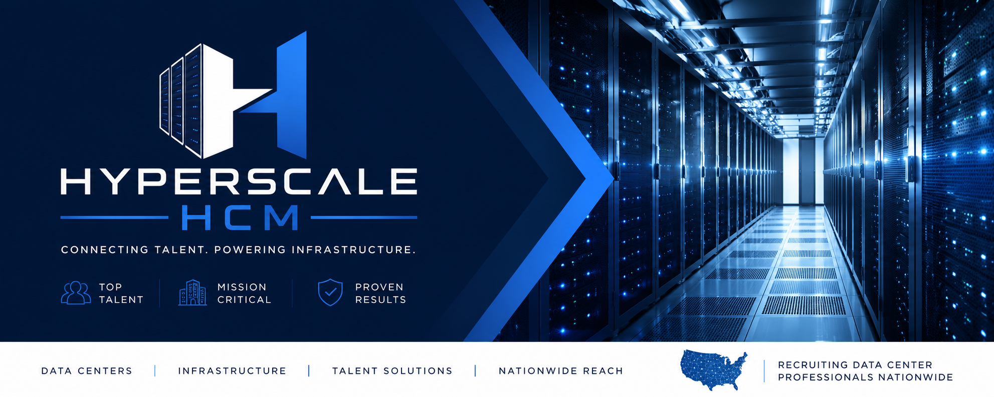 Hyperscale HCM recruiting data center professionals nationwide